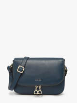 Sac Bandoulire M Tradition Cuir Etrier Bleu tradition ETRA059M