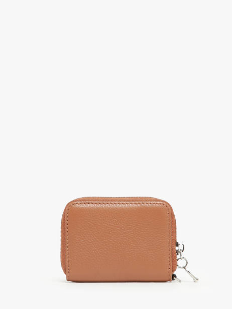 Coin Purse Altesse Leather Etrier Brown altesse EALT090S other view 3