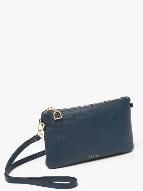 Sac Bandoulière Tradition Cuir Etrier Bleu tradition ETRA0141 vue secondaire 2